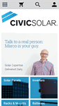 Mobile Screenshot of civicsolar.com